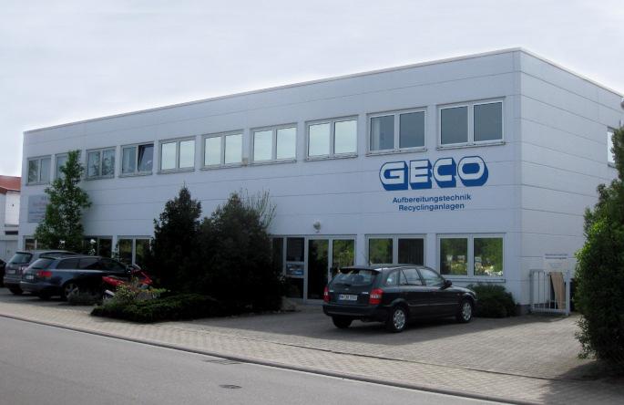 About us GECO GmbH was founded in 1977 as a private owned business by Josef Schlusche ( 2005). The company headquarters are located in Ketsch near Heidelberg.