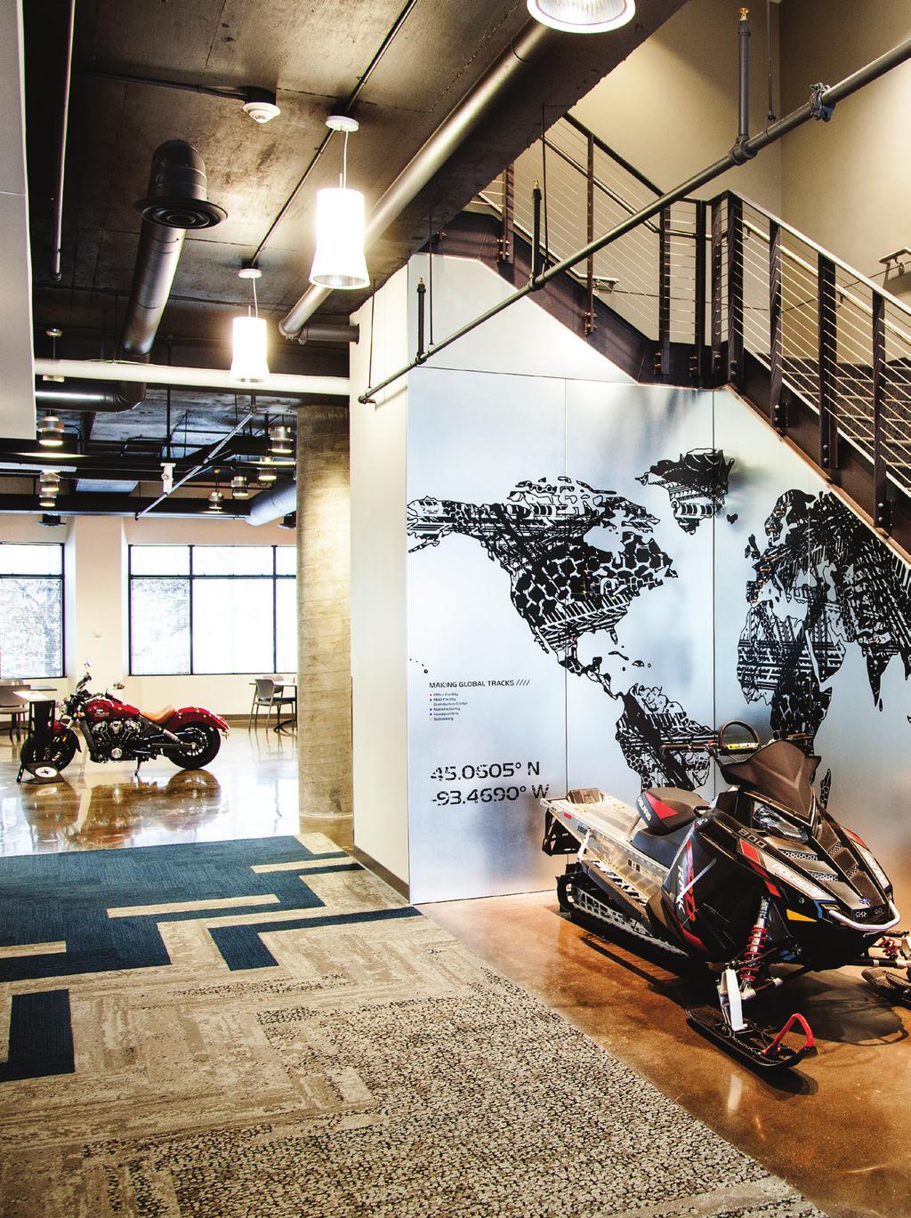 COOL RUNNINGS UP CLOSE CUSTOMER: Polaris Industries HEADQUARTERS: Medina, Minnesota BUSINESS: Manufacturer of snowmobiles, allterrain vehicles, motorcycles, related accessories and