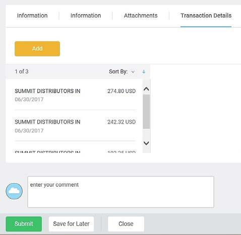 6. In the Transactions Details section, you may fill out as much information as possible.