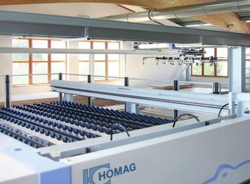 04 HOMAG Flächenlager TLF 211 Horizontal storage systems 05 Intelligent logistics is a key to success HOMAG horizontal storage systems are intelligent multi talents where no wish remains open.