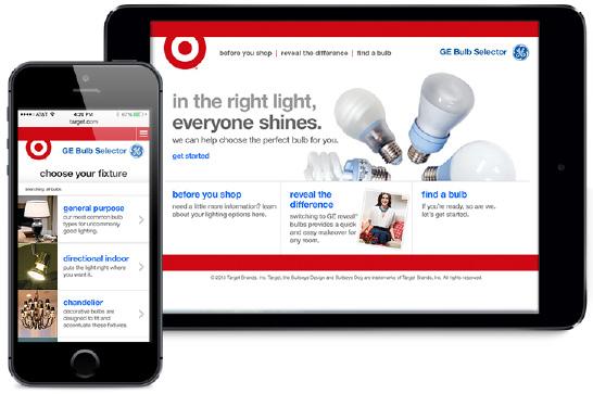 Facebook, Twitter and Pinterest stories drive brand love for products the guest loves to find at Target Custom