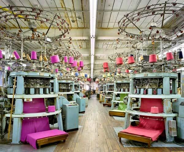 Textile industry produces large