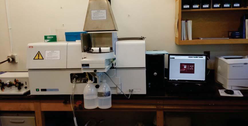 Atomic Absorption Spectrometer Aanalyst 800 With Perkin Elmer Auto- Sampler 800 -The Atomic Absorption Spectrometer (AAS) has different techniques -Transverse Heated Graphite Atomizer (THGA): can