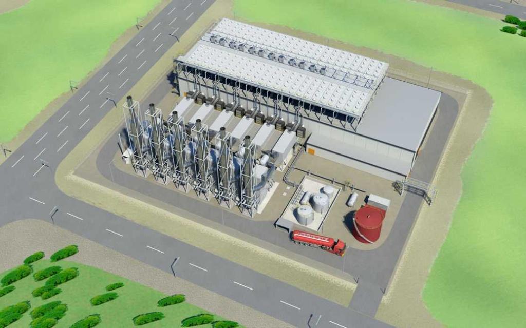 As Flexicycle TM power plants consist of several generating sets in parallel, they have high fuel efficiency to be maintained across a wide load range, even in part-load operation.