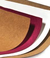 stiffness and smoothness, making it ideal for folding and printing applications High-compression strength paperboard achieves exceptional ring crush test results Color finish options available