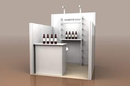 4 TURNKEY STAND UPGRADES Upgrade your turnkey stand to allow for more customization and even greater exposure at Vinexpo New York.