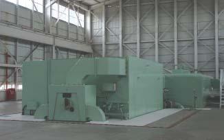 5MVA generator and turbine Cooling Water System Mechanical draft counter flow type cooling tower is employed.