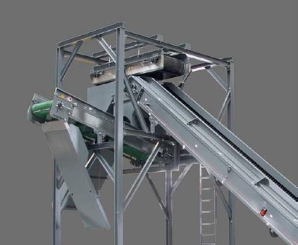 Separation technology Conveyor technology Recycling plants Use