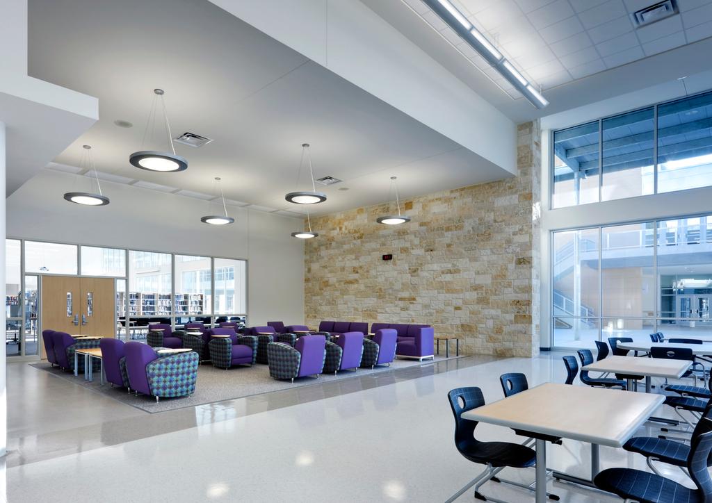 CASE STUDY Cedar Ridge High School Round Rock, Texas Client - Round Rock ISD Representative Office - Texas Air Products Architect - KAH Architects / Perkins + Will Engineering Firm - ESA Engineering