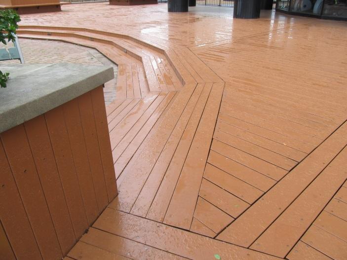 Wood decking and