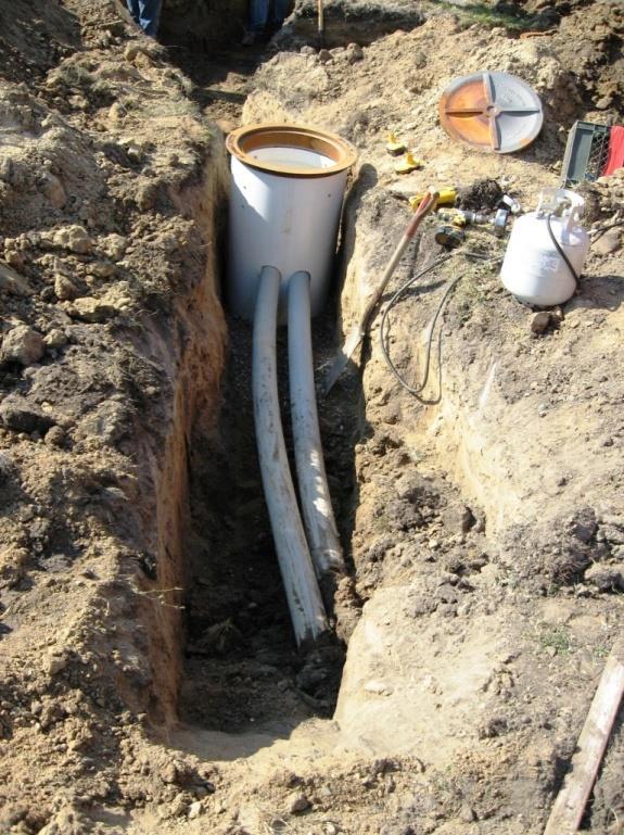 For Rigid Steel Conduit (RSC) and Rigid Polyvinyl Chloride (PVC) conduit trenching is the accepted