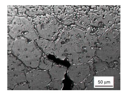 Figure 4. Hot cracks in Heat Affected Zone (HAZ) of gas tungsten arc welding From previous studies, there have been several phenomena linked to hot tearing as shown in Figure 5.