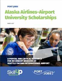 Alaska Airlines Airport University Scholarships Report: The results of interviews with, and data collected from 22 scholarship recipients revealed that 10 were female and 12 male.