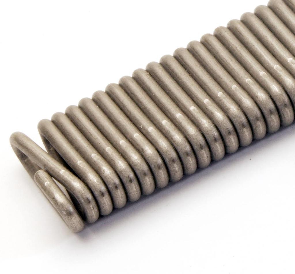 Closed crimped seals are recommended for maximum performance. Diameter: Wire -.103 OD, Spring -.695 OD Length: Springs 4.