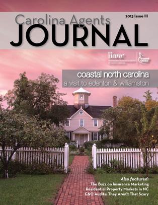 2016 ADVERTISING INFORMATION What is the Carolina Agents Journal?
