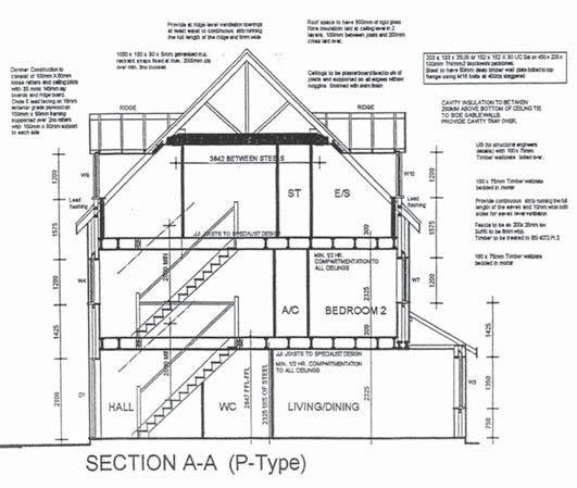 Individual designs must be analysed and appraised on practicality of build and cost considerations.