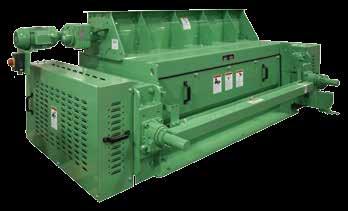 Energy-efficient, direct-drive gear reducers provide a clean installation, and the