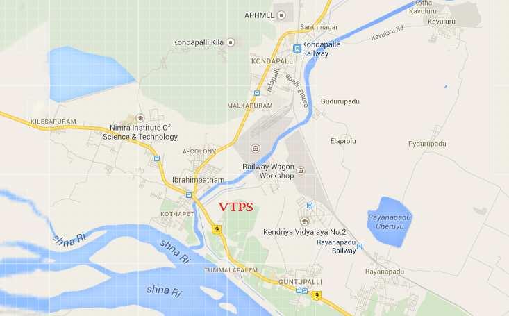 MATERIALS AND METHODS Image.1 Location of VTPS nearby National Highway-9 and Krishna River Table.1 Sampling location GPS data 1 KP-1 80o 31 55.55E 16o 35 3.96N 2 KP-2 80o 31 55.29E 16o 35 17.