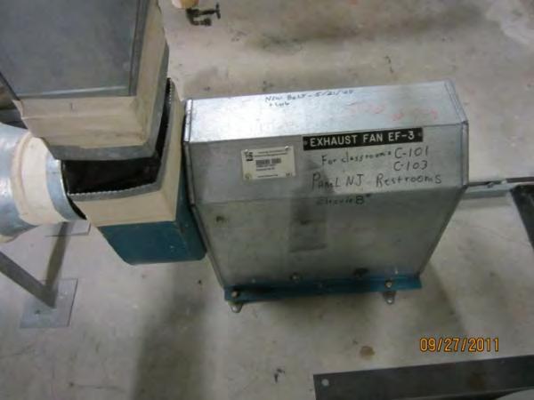 21. Centrifugal Exhaust Fan Typical