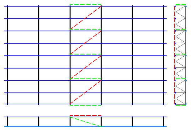 DESSA Components Effective bracing at 2m Compression Chord Lacing Tension Chord Lacing Compression Chord Plan Bracing Diagonal