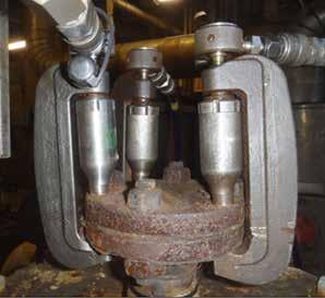 BP ANDREW hot bolt replacement Workscope Stork was contracted by BP to carry out a four bolt flange replacement on the Andrew installation.
