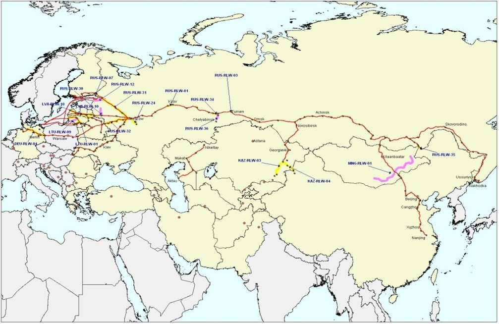 route shows the