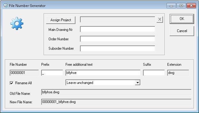Additional Modules Script interface for flexible customization and multiple events Drawing number generator for unique identification of all CAD files Customizable to
