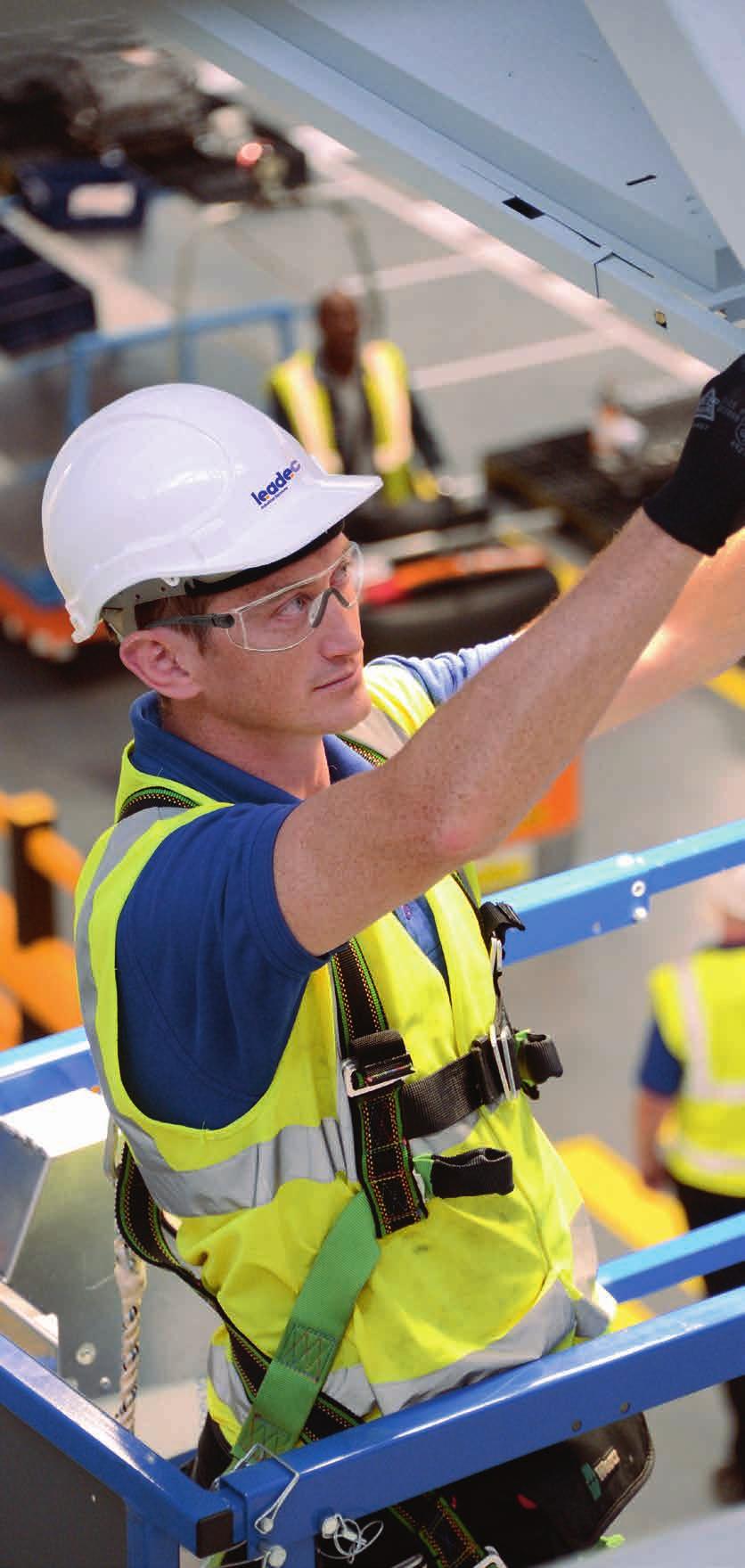 Who stands for quality and safety? We do at Leadec.
