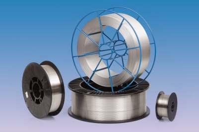 Stainless Steel MIG wires can be supplied in plastic spool as well as on metallic baskets.