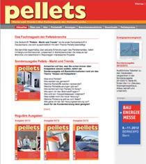 NEW: Newsletter Starting in 2016, Pellets Markt und Trends will keep its readers up to date on industry news each month with a combination of newsletters and print/online editions.