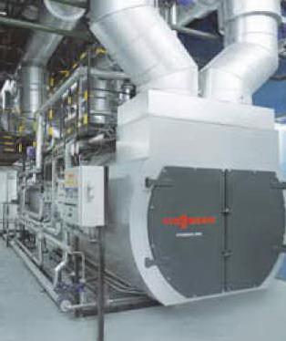 plants for: steam up to 50 t/h power up to 15 MW heating up to 50 MW Broad range of fuel types
