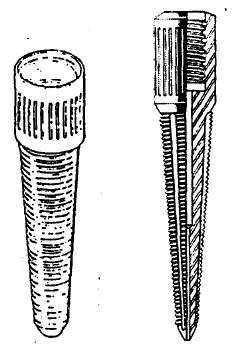 even if circulation is slight. Where the grains are angular, the drill pipe may become locked while being rotated. This situation is similar to a sanded-in bit.