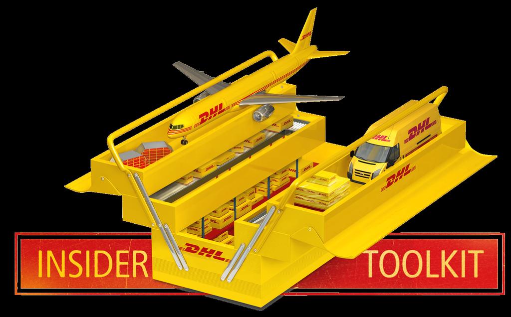 Welcome Shipping Tools Billing DHL Express Products Optional Services OUT OF THE BOX WORLDWIDE TRADE TOOLS This PDF Toolkit puts a wealth of information about DHL shipping solutions and services at