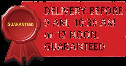 DHL Express Products CHOOSE FROM A RANGE OF PRODUCTS ON YOUR TIME, YOUR NEEDS Time Definite DHL Express 9 or 10:30 or 12 with money back guarantee* Get a money back guarantee 9:00 AM or 12:00 PM
