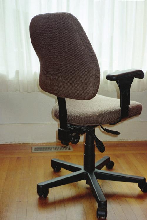 6 8. Figure 3 shows a typical example of an office chair. To design the chair the manufacturer decided to undertake life cycle analysis (LCA). Figure 3: A typical office chair [Source: https://en.