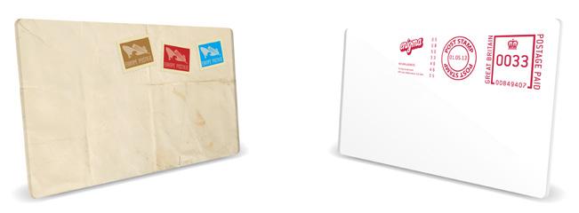 WHY FRANKING WINS ON When it comes to your business image, nothing says old-school like an old-fashioned stamped letter or parcel.