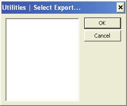 6.4 - Run Exports Exports data in.csv or.xml format as has been defined for this site.