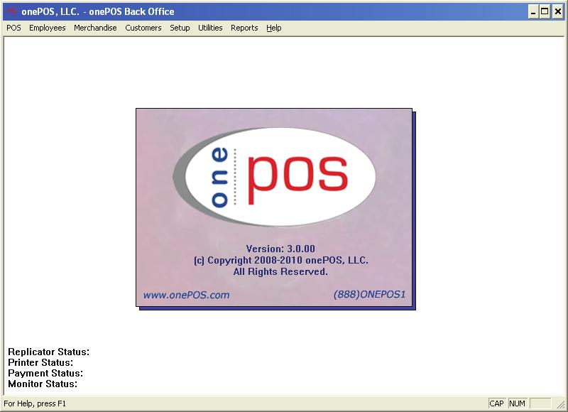 Introduction The onepos Management Console allows you to setup and configure the onepos Point of Sale system, as well as perform day to day activities and print reports.