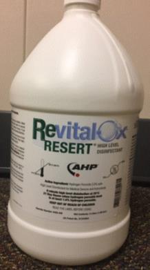 Appendix 3: Revital-Ox Resert High-level Disinfectant and Test Strips Gallons: Lawson #052156 UNC Healthcare High Level Disinfection Log Revital-Ox Resert High-level Disinfectant and Test Strips