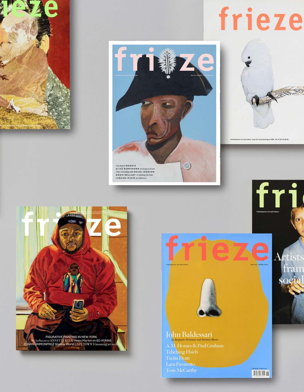 Overview Frieze reaches over 1,700,000 people across the globe every year frieze 214,070 frieze has been showcasing the world s most interesting and innovative art and artists for over 25 years.