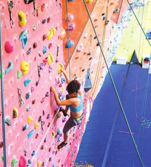 Non-FLEXI-Roll Rock & Bouldering Bonded Carpet Floor Mat Dollamur non-flexi-roll Fitness Carpet is cushioned by 1-3/8 or 2 of closed-cell, crosslinked high performance athletic foam which provides