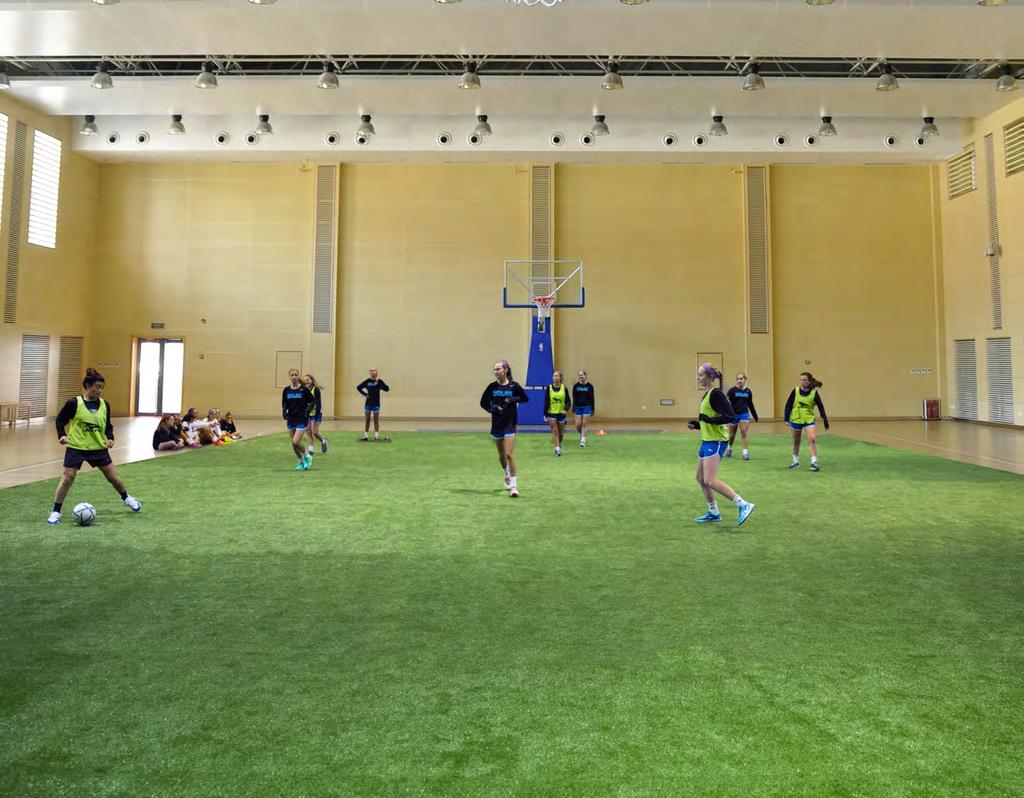 TURN ANY BUILDING INTO AN INDOOR PRACTICE FIELD IN MINUTES GYMTURF FITNESS and MULTI-USE - Indoor, Roll-out Portable Turf For
