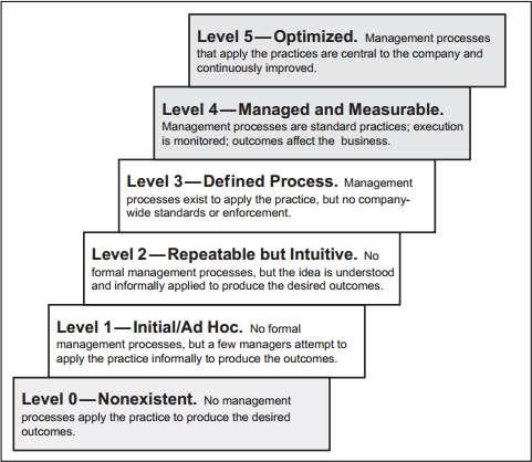 Figure 1. Business Value in Model Maturity Level 3.