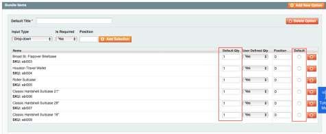 Mark the checkbox of each product to choose Click Add Selected Product(s) to Option, you will see.