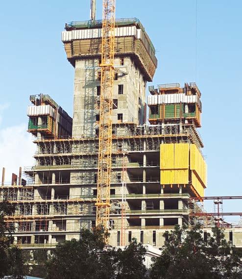 Benefits Flexible and versatile for all requirements in highrise construction.
