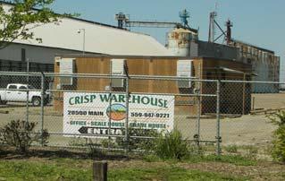 5. Crisp Warehouse Crisp Warehouse is located at 20500 Main Street in Stratford. According to the Owner, Jim Crisp, the company offers Agricultural commodity storage, seed processing, and grain sales.