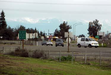 Three of the four unincorporated Community Districts are bisected by a State Route, with State Route 198 crossing through Armona, and State Route 41 crossing through both Stratford and Kettleman City.
