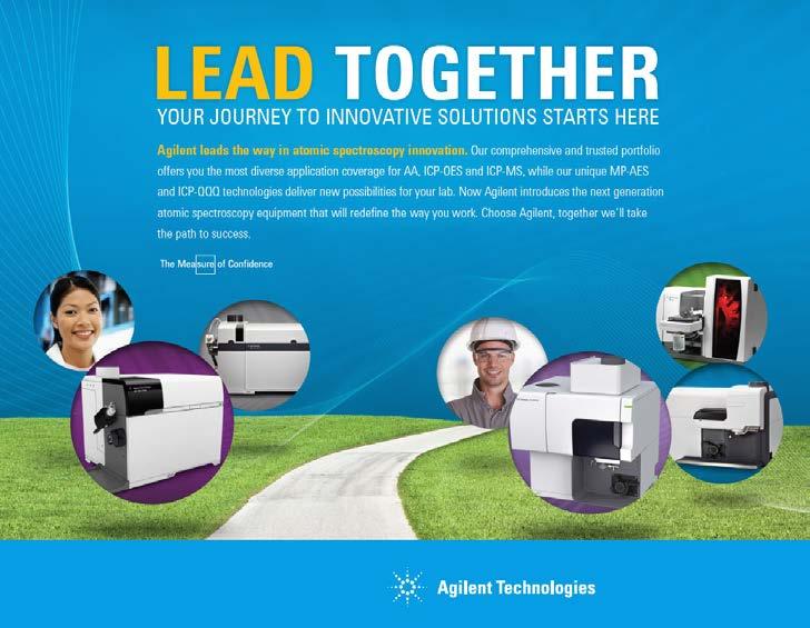 Regardless of your application needs and drivers, Agilent s unique and comprehensive Atomic Spectroscopy Portfolio provides the