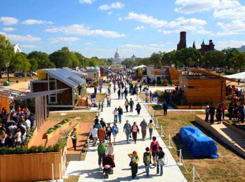Inspired by the Solar Decathlon DOE s Solar Decathlon helped solar energy gain significant attention from policy makers and
