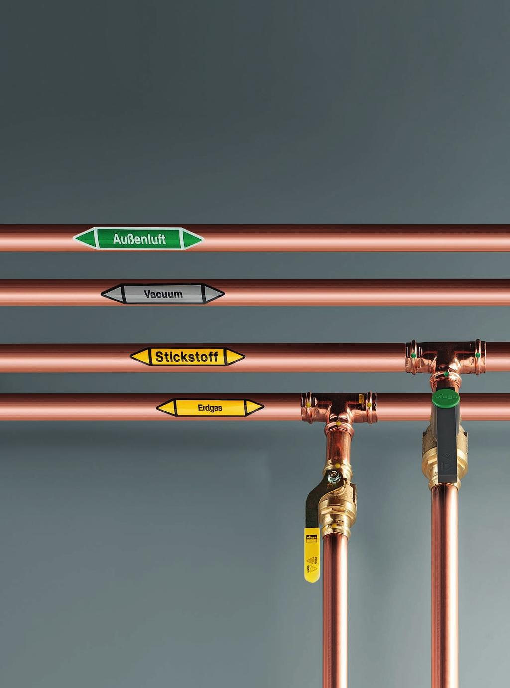 Viega Installations for Technical Gases. Pure Quality for Clean Media. When it comes to technical gases, Viega systems are an outstanding recommendation.